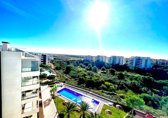 New penthouse in a closed residential complex