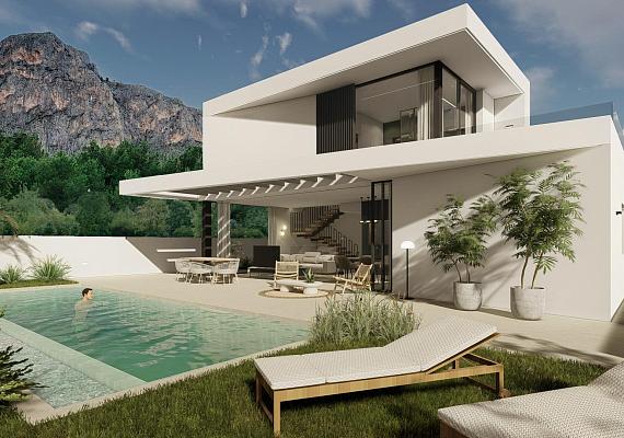 Nuevo villa en Polop