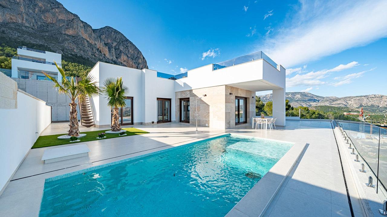 New villa in Polop