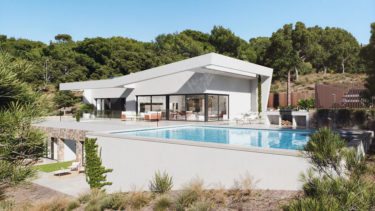 Villa de lujo en el complejo residencial de élite "Halcon"