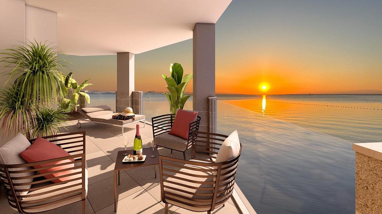 Новая квартира в La Manga del Mar Menor