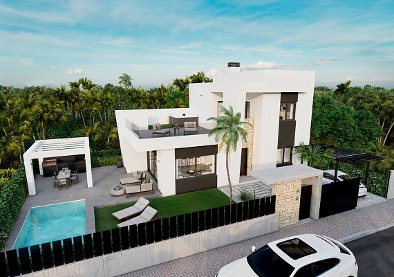 Nuevo villa en Orihuela Costa