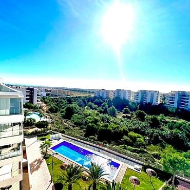 New penthouse in a closed residential complex