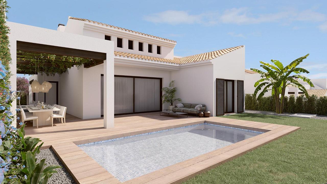 Nuevo villa en Algorfa