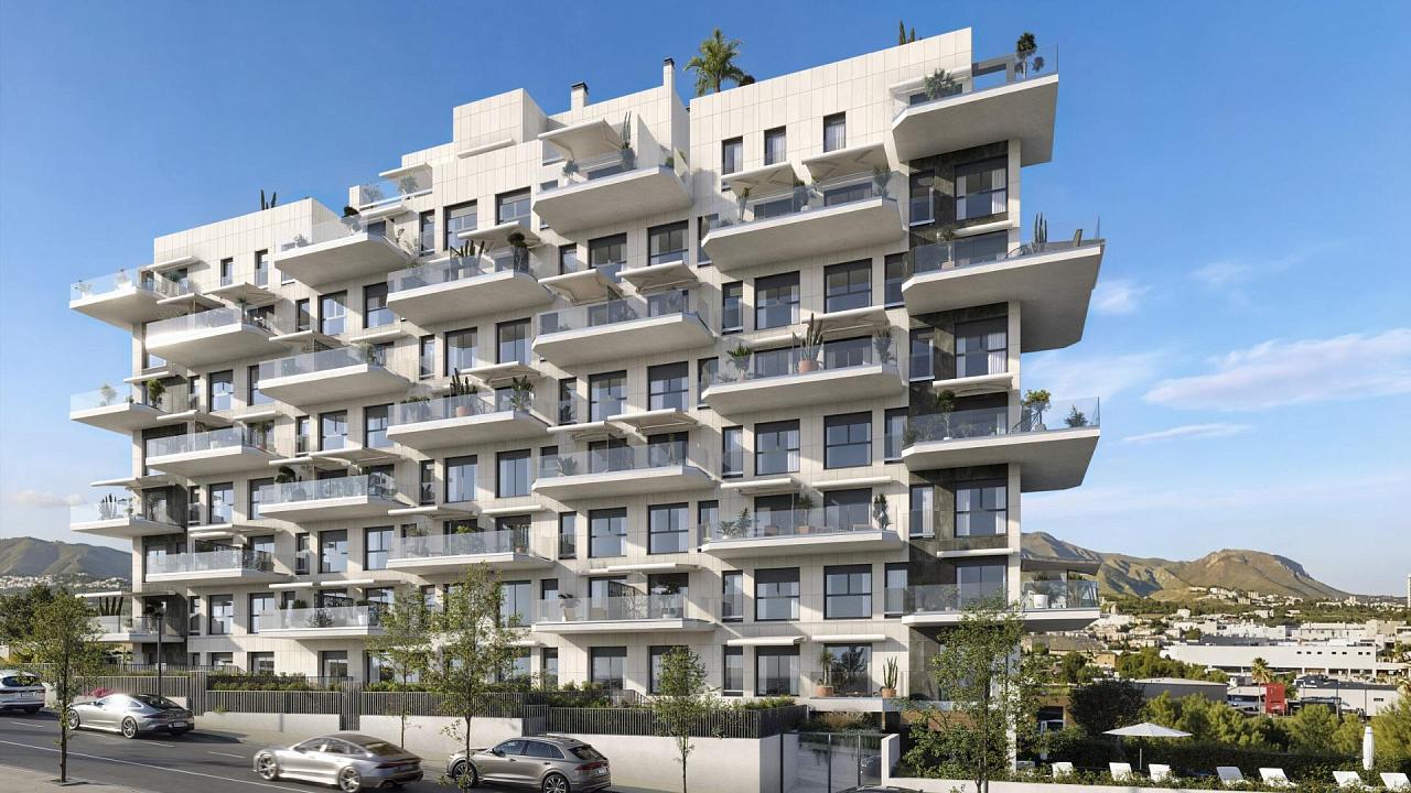 Новая квартира в Villajoyosa