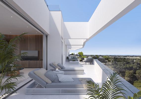 LUXURY class apartments in a gated, guarded complex. Madroño