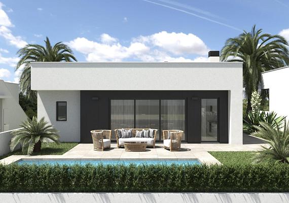Новая вилла в Alhama De Murcia
