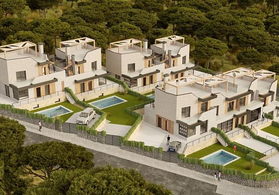 Nuevo villa en Polop