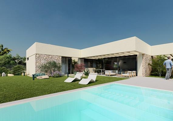 New villa in Baños y Mendigo