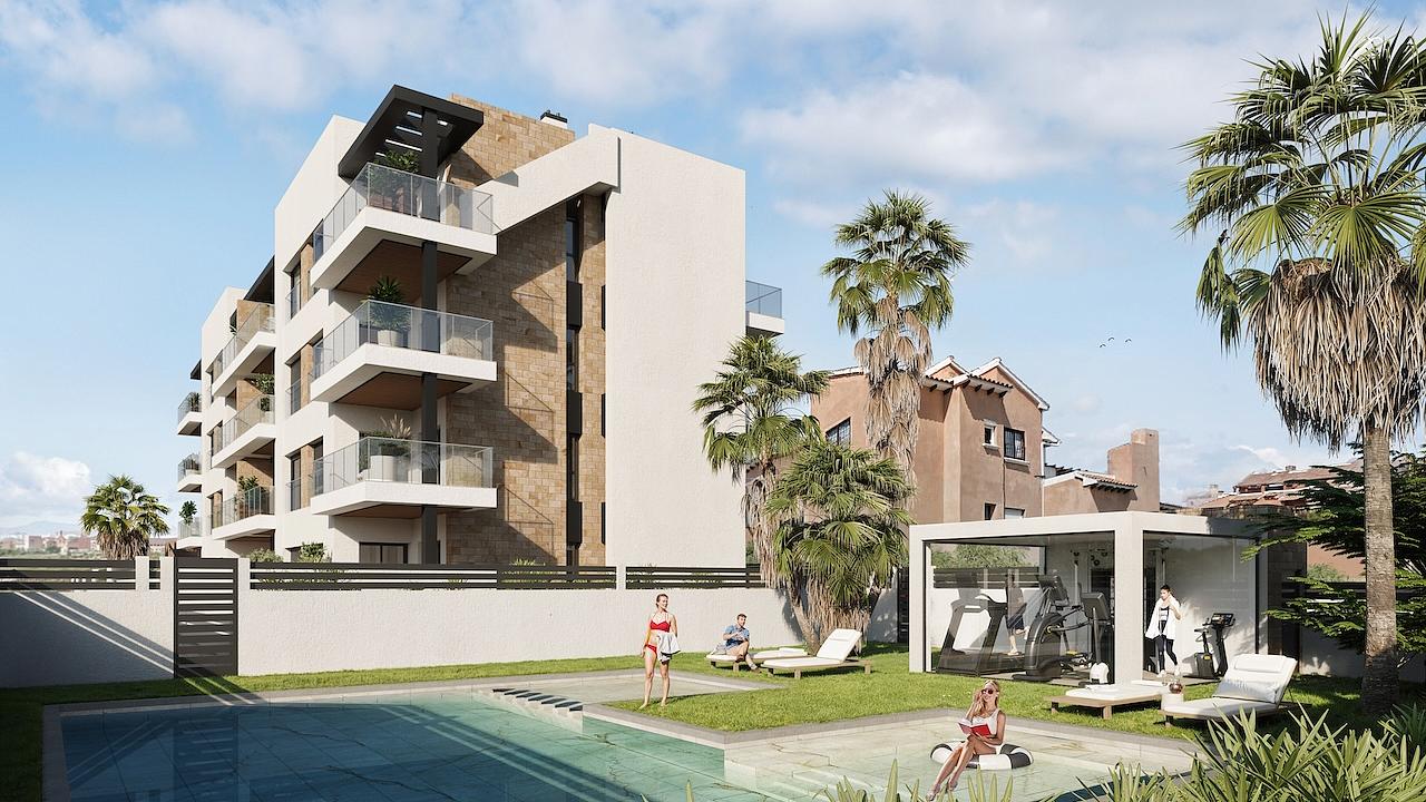 Apartamento with pool in Torrevieja near the sea