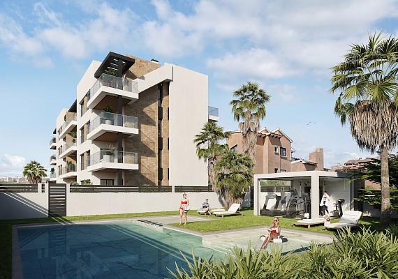 Apartamento with pool in Torrevieja near the sea