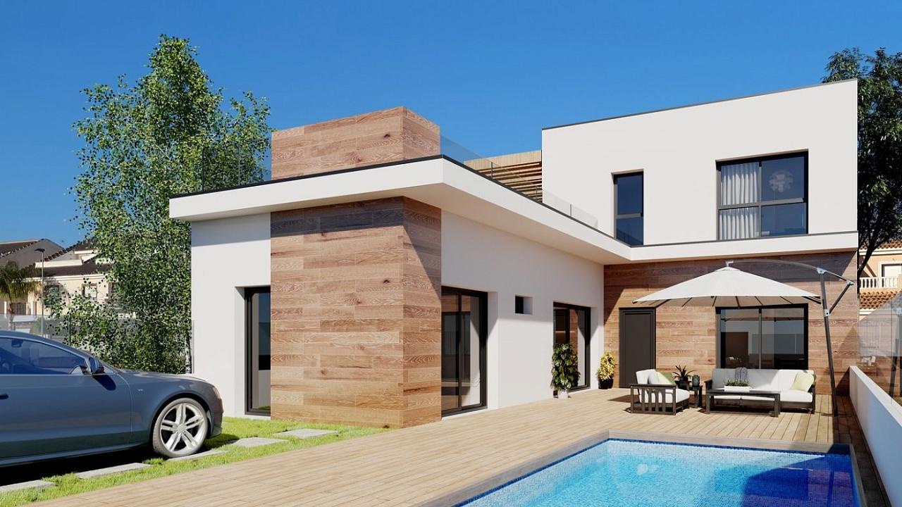 Nuevo Chalet pareado en San Javier
