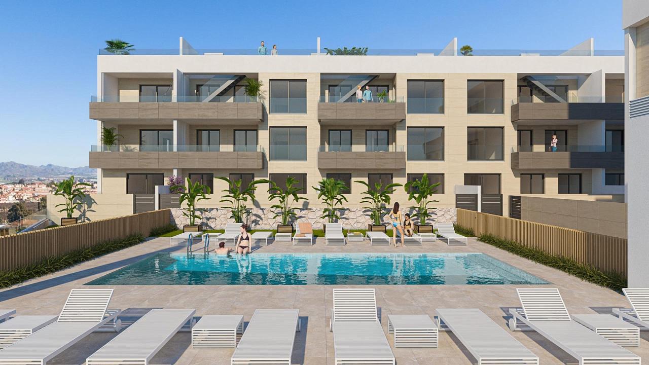 New apartment in Aguilas
