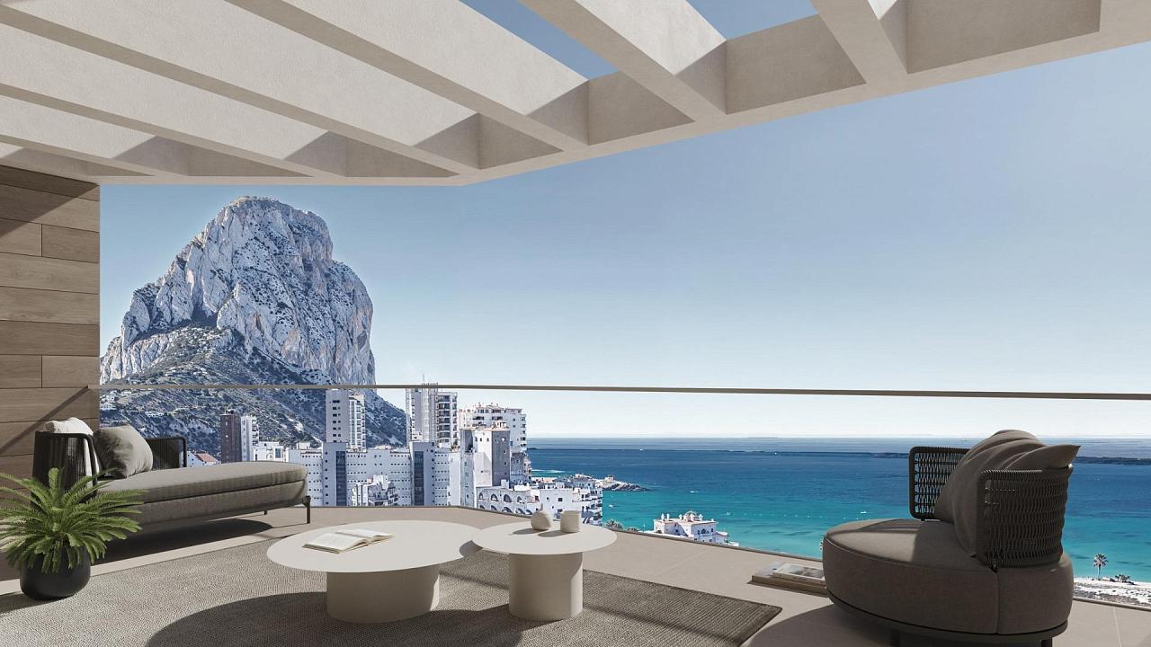 Новый пентхаус в Calpe
