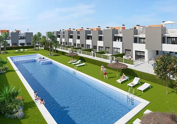 Nuevo bungalow en Torrevieja