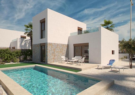Nuevo villa en Algorfa
