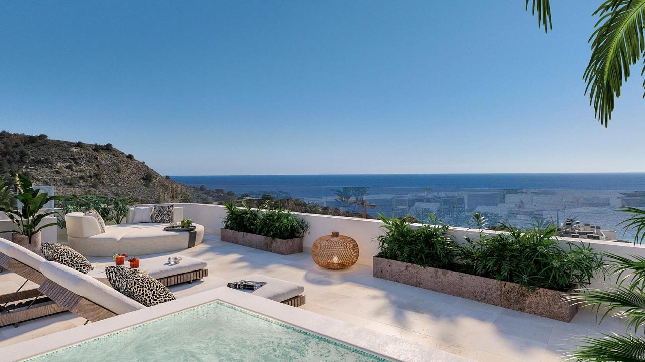 Новый пентхаус в Villajoyosa