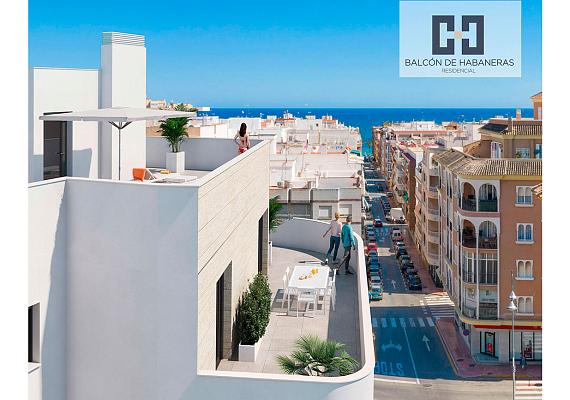 Atico moderno de la promotora cerca de la playa en Torrevieja