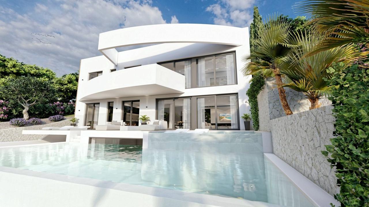 Nuevo villa en Altea