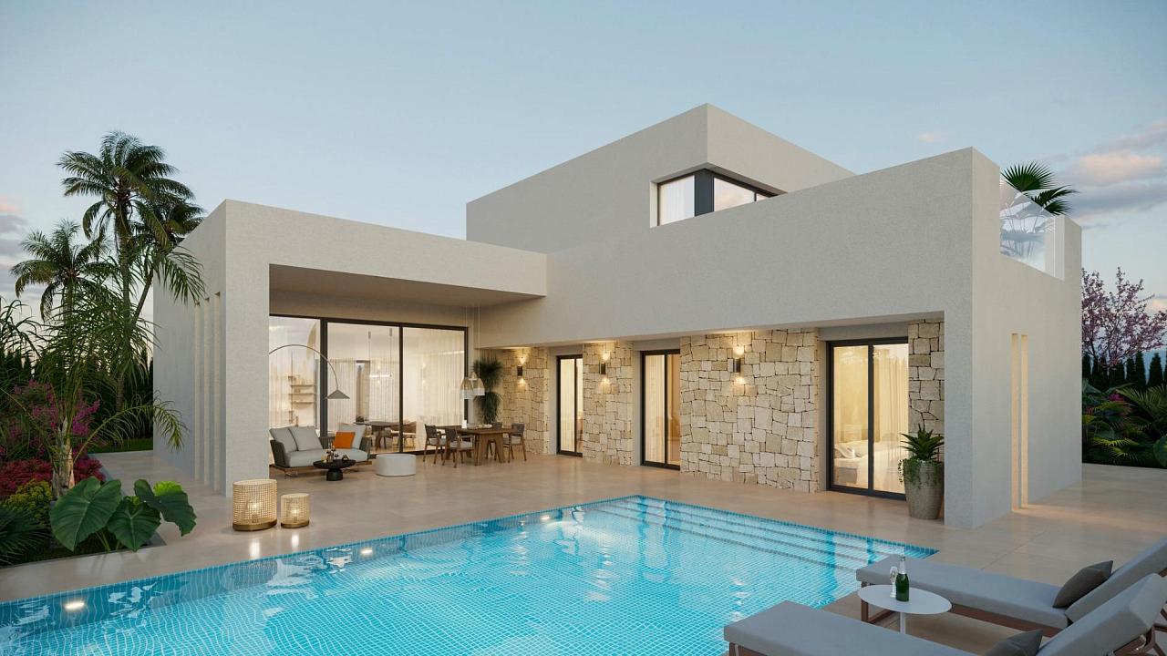 Nuevo villa en Aspe
