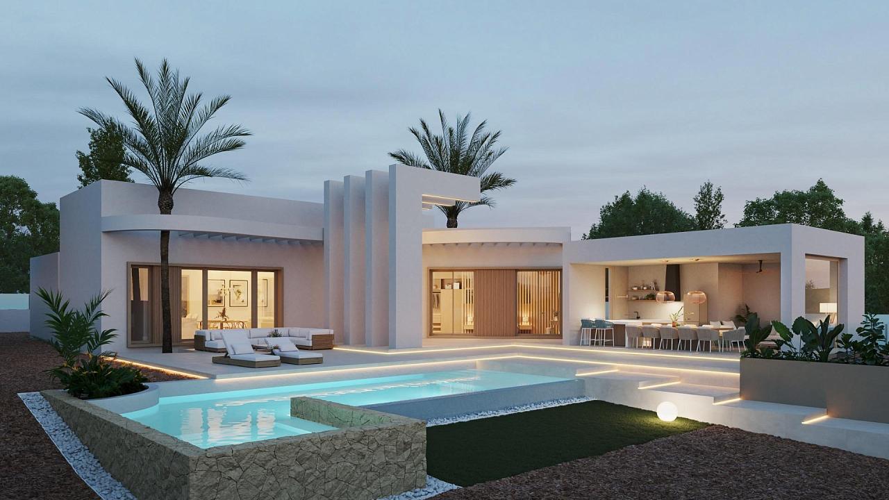 Nuevo villa en Algorfa