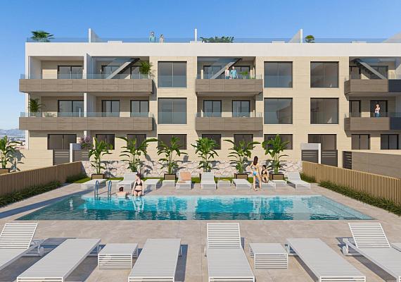 New apartment in Aguilas